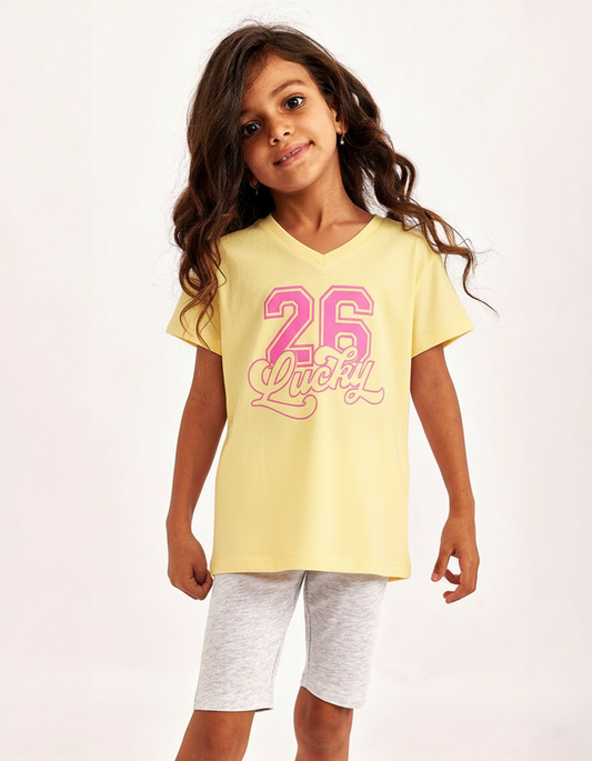 טי לייקרה מודפס