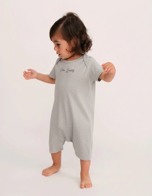 אוברול בייבי בנים עם דפוס מבד רך ונעים