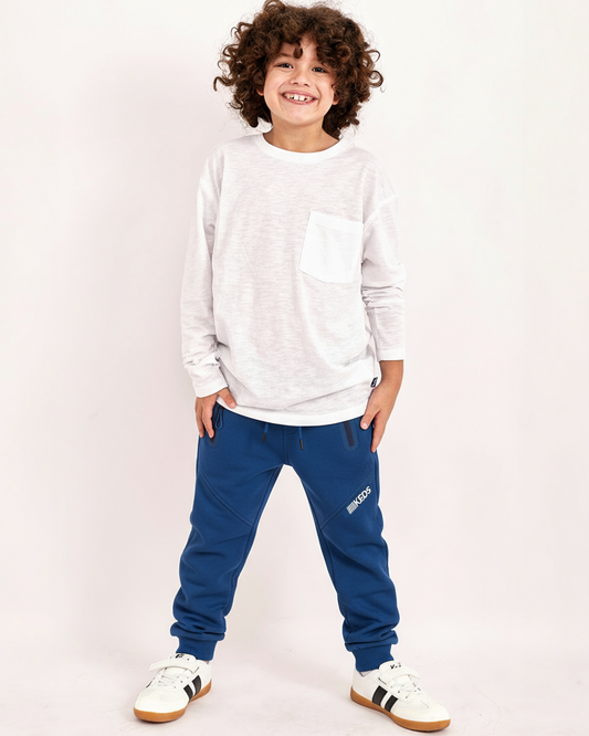 מכנס פוטר Sport חיתוך לוגו