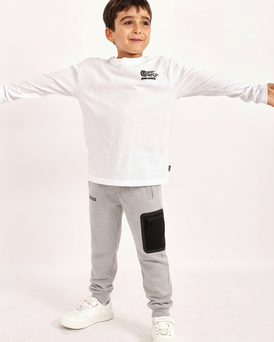 מכנס פוטר Sport כיס צד ניילון