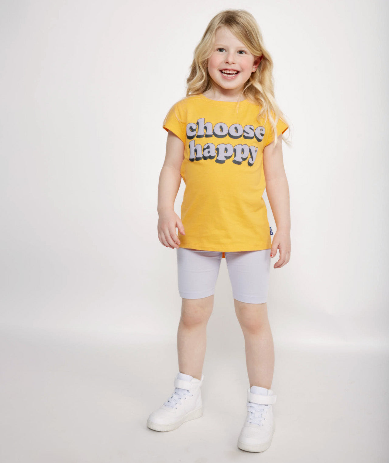 חליפת גן בנות Choose Happy